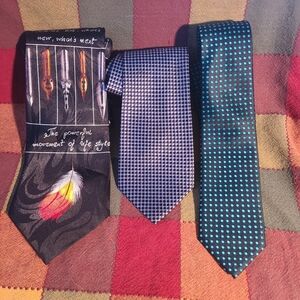 Lot Of Designer Men's Ties Knightsbridge, Fratello And Arrow